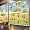 Sunflower Window Cling Spring Decoration Supply Summer window sticker Sunflower window decals Fall Window Decor Autumn clings Holiday Birthday Party Decorating a bedroom, nursery, or living room